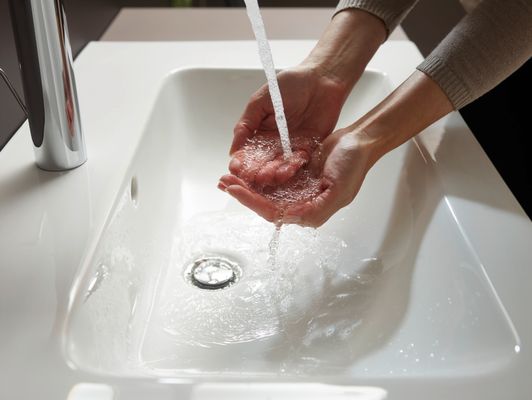 Hansgrohe Waschtischmischer 100 Vernis Blend CoolStart, Farbe chrom Bild 9