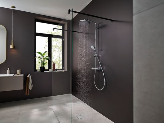 Hansgrohe Showerpipe Croma Select S 280 EcoSmart, 1439 x 304 x 539 mm, Farbe chrom Bild 8