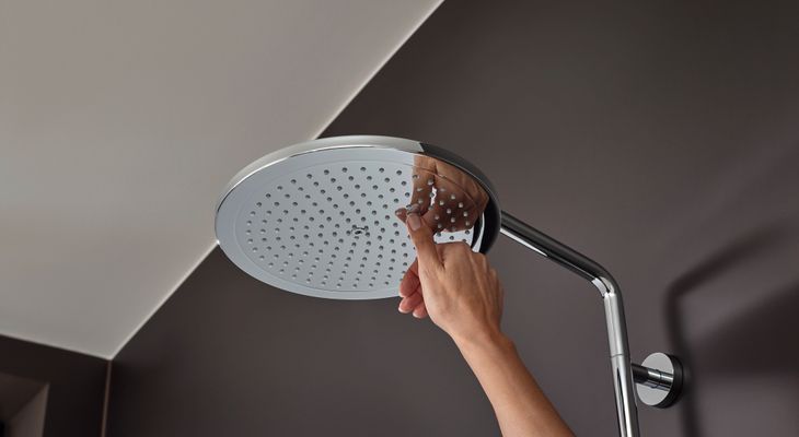 Hansgrohe Showerpipe Croma Select S 280 EcoSmart, 1439 x 304 x 539 mm, Farbe chrom Bild 12
