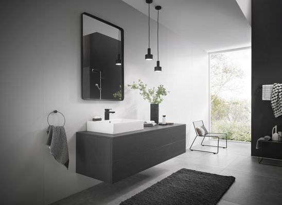 Hansgrohe Waschtischmischer 100 Vernis Shape matt, Farbe schwarz Bild 2