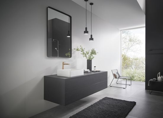 Hansgrohe Waschtischmischer 240 Talis E BBR, ohne Ablaufgarnitur, Farbe bronze Bild 2