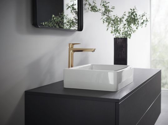 Hansgrohe Waschtischmischer 240 Talis E BBR, ohne Ablaufgarnitur, Farbe bronze Bild 5