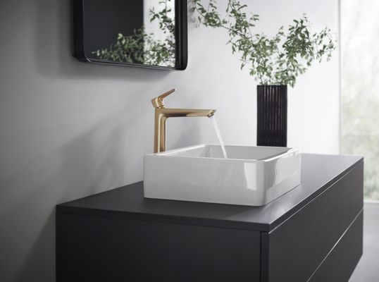 Hansgrohe Waschtischmischer 240 Talis E BBR, ohne Ablaufgarnitur, Farbe bronze Bild 6
