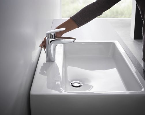 Hansgrohe Waschtischmischer 100 Logis LowFlow, Farbe chrom Bild 5