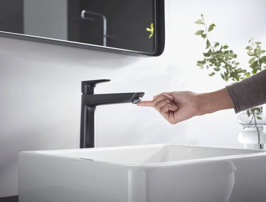 Hansgrohe Waschtischmischer 240 Talis E matt, Farbe schwarz Bild 10