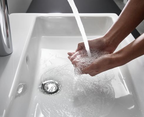 Hansgrohe Waschtischmischer 190 Vernis Shape, ohne Ablaufgarnitur, Farbe chrom Bild 4