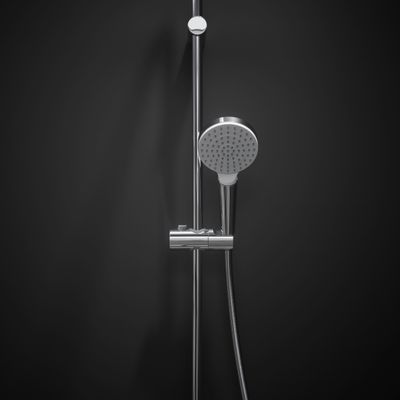 Hansgrohe Brausenset Crometta 1jet EcoSmart 6 l/min/Unica 650 mm weiss / chrom, Farbe weiß, chrom Bild 3