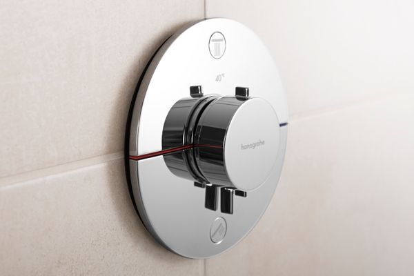 Hansgrohe Fertigset UP-Thermostat ShowerSelect Comfort S, 2 Verbraucher, Farbe chrom Bild 5
