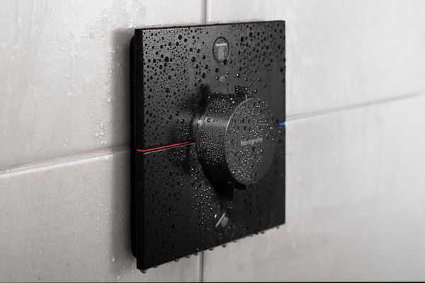 Hansgrohe Fertigset UP-Thermostat ShowerSelect Comfort E, 2 Verbraucher, Farbe schwarz Bild 3