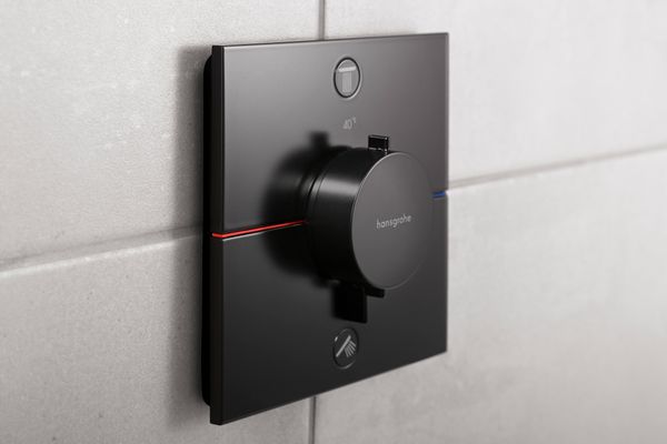Hansgrohe Fertigset UP-Thermostat ShowerSelect Comfort E, 2 Verbraucher, Farbe schwarz Bild 4