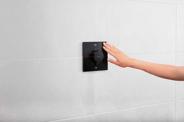 Hansgrohe Fertigset UP-Thermostat ShowerSelect Comfort E, 2 Verbraucher, Farbe schwarz Bild 6