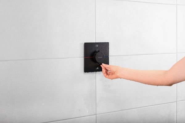 Hansgrohe Fertigset UP-Thermostat ShowerSelect Comfort E, 2 Verbraucher, Farbe schwarz Bild 14