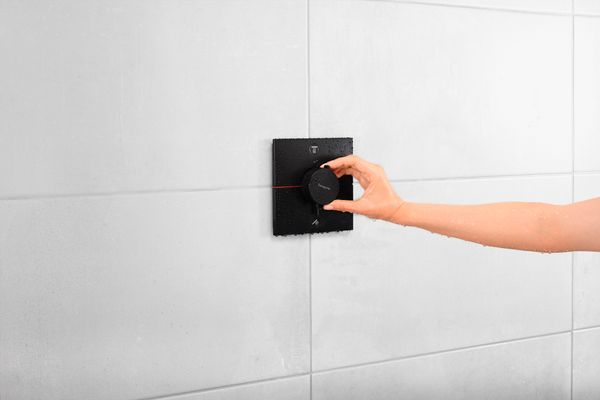 Hansgrohe Fertigset UP-Thermostat ShowerSelect Comfort E, 2 Verbraucher, Farbe schwarz Bild 15