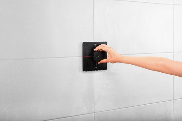 Hansgrohe Fertigset UP-Thermostat ShowerSelect Comfort E, 2 Verbraucher, Farbe schwarz Bild 16