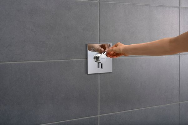 Hansgrohe Fertigset UP-Mischer DuoTurn E, 2 Verbraucher, Farbe chrom Bild 6