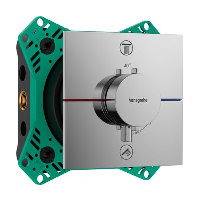 Hansgrohe Fertigset UP-Thermostat ShowerSelect Comfort E, 2 Verbraucher, Farbe chrom Bild 23