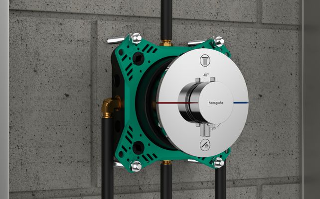 Hansgrohe UP-Körper iBox universal 2, für neue Wannen-/Brausearmatur UP-Thermostat Bild 16
