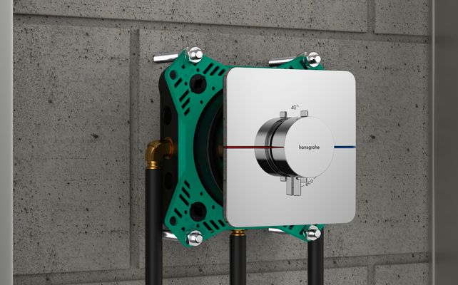 Hansgrohe Fertigset UP-Thermostat ShowerSelect Comfort Q, Farbe chrom Bild 3