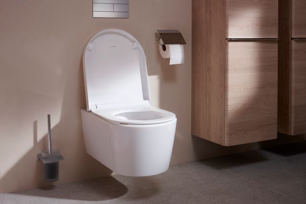 Hansgrohe WC Sitz EluPura S mit SoftClose / QuickRelease, Slim, Farbe weiß Bild 7