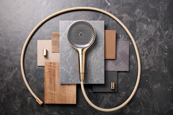 Hansgrohe Handbrause Rainfinity 130 3jet BBR, 132 mm, Farbe bronze Bild 2