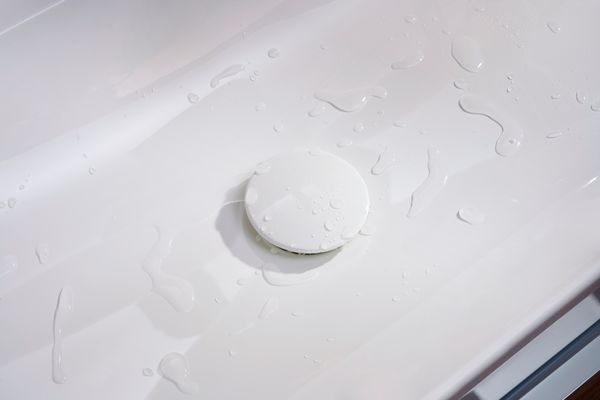 Hansgrohe Doppelwaschtisc.Xelu Q 1200 x 480 mm 2 Hahnlöcher ohne Überlauf SmartClean weiss, 130 x 480 mm, Farbe weiß Bild 8
