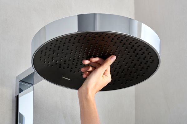Hansgrohe Showerpipe Rainfinity 350 Kopfbrause 360 mm, 1101 x 370 x 586 mm, Farbe chrom Bild 3