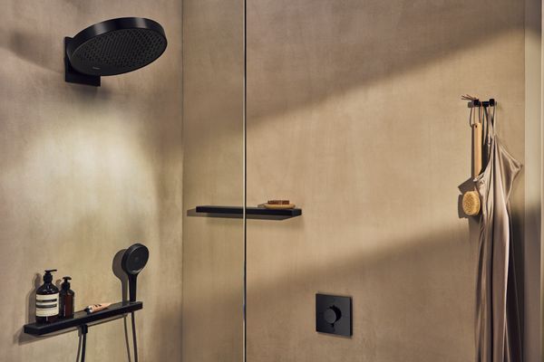 Hansgrohe Handbrause Rainfinity 130 3jet Ø, 3-Strahl, matt, 130 mm, Farbe schwarz Bild 15