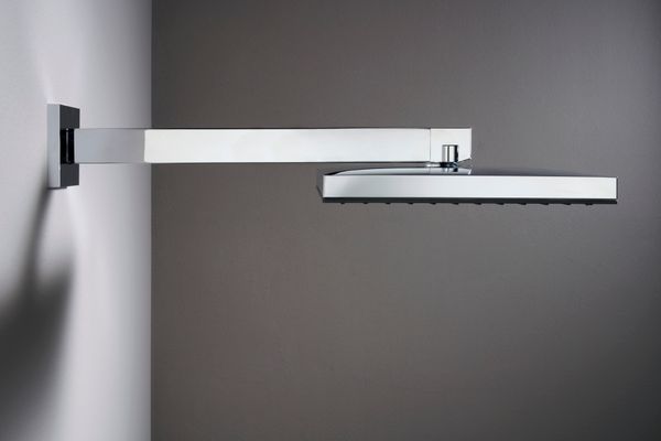 Hansgrohe Brausearm E, 390 mm Ausladung, 438 mm, Farbe chrom Bild 2