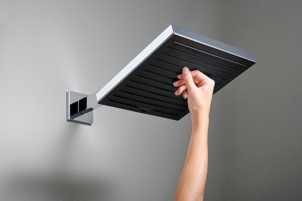 Hansgrohe Brausearm E, 390 mm Ausladung, 438 mm, Farbe chrom Bild 4