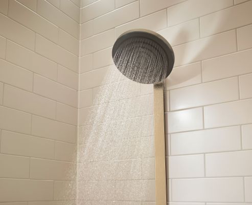 Hansgrohe Showerpipe Pulsify S 260 2j EcoSmart, mit Brausethermostat Aufputz BBR, 1104 x 413 x 276 mm, Farbe bronze Bild 4