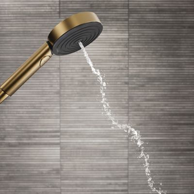Hansgrohe Handbrause Pulsify S 105 3jet EcoSmart Relaxation BBR, Farbe bronze Bild 7