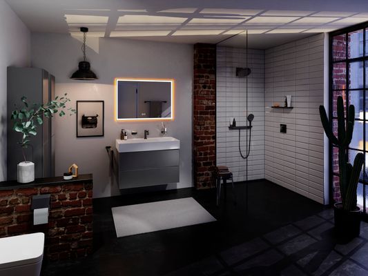 Hansgrohe Handbrause Rainfinity 130 3jet Ø, 3-Strahl, matt, 130 mm, Farbe schwarz Bild 17