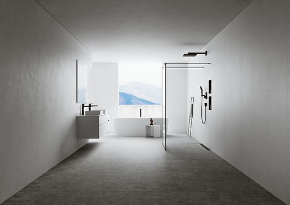 Hansgrohe Wandnische XtraStoris Minimalistic rahmenlos 300 x 300 x 100 mm MSW, 390 x 390 mm Bild 30