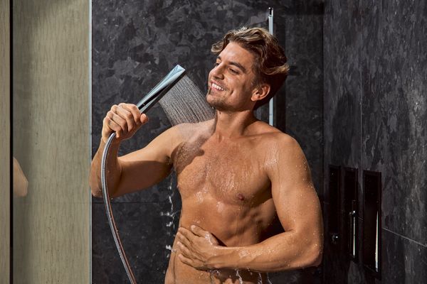 Hansgrohe Stabhandbrause 1-strahlig, EcoSmart+, Farbe chrom Bild 15