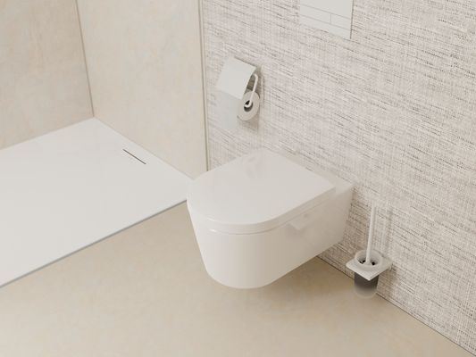 Hansgrohe Papierrollenhalter, mit Deckel AddStoris mattweiss, 86 x 116 x 116 mm, Farbe weiß Bild 4