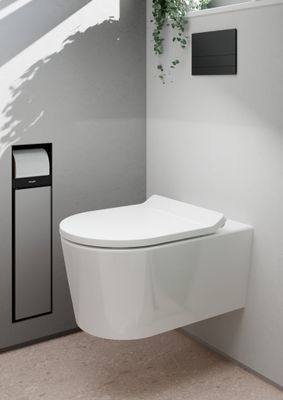 Hansgrohe WC Sitz EluPura S mit SoftClose / QuickRelease, Slim, Farbe weiß Bild 14