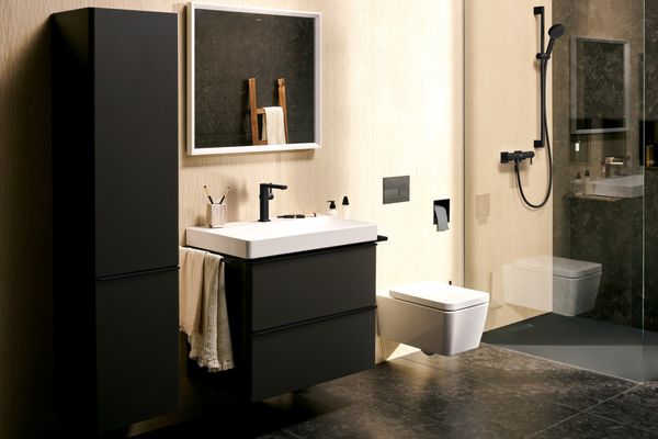 Hansgrohe Select S Brausegarnitur 105 3jet Brausestange 90 cm, EcoSmart, matt, Farbe schwarz Bild 17
