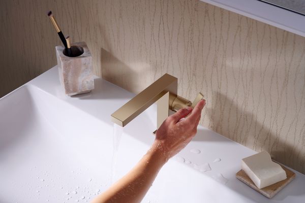 Hansgrohe Waschtisch Xelu Q 800 x 480 mm mit Hahnloch oh.Überlauf, SmartClean weiss, 130 x 480 mm, Farbe weiß Bild 36