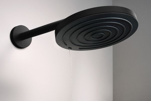 Hansgrohe Brausearm S 390 mm matt, 419 mm, Farbe schwarz Bild 2