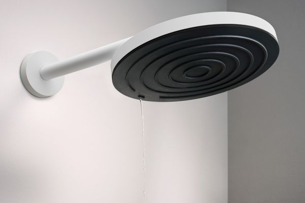 Hansgrohe Brausearm S 390 mm matt, 419 mm, Farbe weiß Bild 2