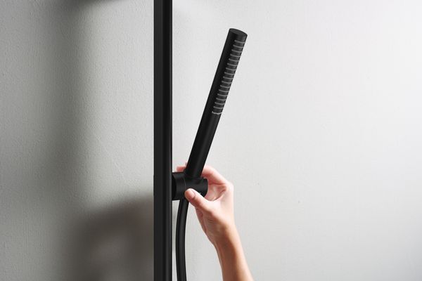 Hansgrohe Brauseset Pulsify S 100 1j EcoSmart+, mit Brausestange Typ 65 matt, Farbe schwarz Bild 3