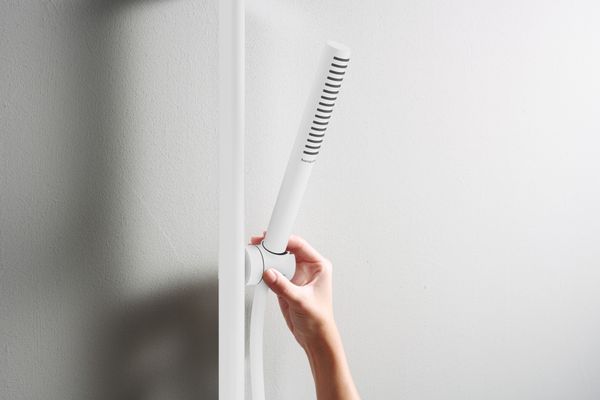 Hansgrohe Brauseset Pulsify S 100 1j EcoSmart+, mit Brausestange Typ 65 matt, Farbe weiß Bild 3