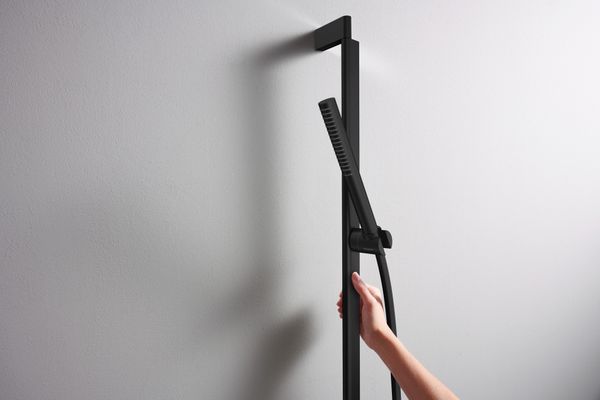 Hansgrohe Brauseset Pulsify S 100 1j EcoSmart+, mit Brausestange Typ 65 matt, Farbe schwarz Bild 5