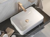 Hansgrohe Zahnputzbecher AddStoris brushed, 94 x 81 x 91 mm, Farbe bronze Bild 24