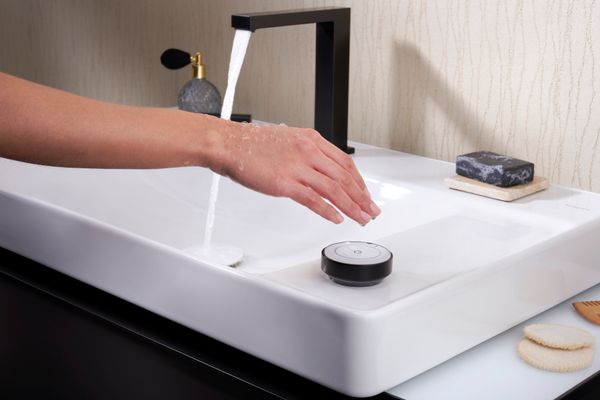 Hansgrohe Waschtisch Xelu Q 800 x 480 mm mit Abla.rech./2 Hah.ohne ÜBL, SmartClean weiss, 130 x 480 mm, Farbe weiß Bild 10