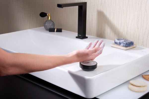 Hansgrohe Waschtisch Xelu Q 800 x 480 mm mit Abla.rech./2 Hah.ohne ÜBL, SmartClean weiss, 130 x 480 mm, Farbe weiß Bild 11