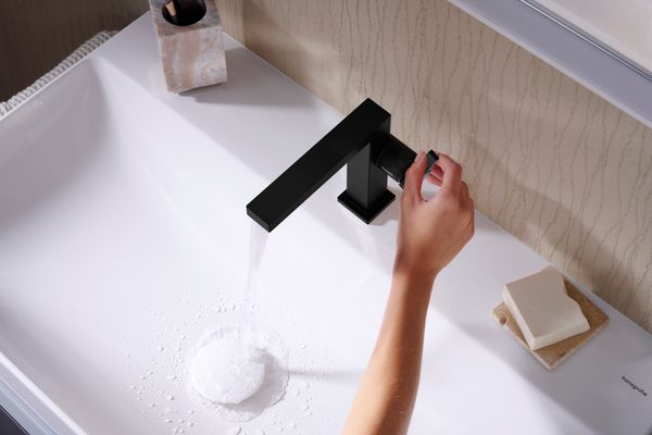 Hansgrohe Waschtisch Xelu Q 800 x 480 mm mit Abla.rech./2 Hah.ohne ÜBL, SmartClean weiss, 130 x 480 mm, Farbe weiß Bild 30