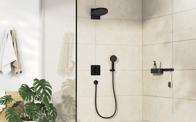 Hansgrohe Fertigset UP-Mischer DuoTurn Q, 2 Verbraucher, Farbe schwarz Bild 5