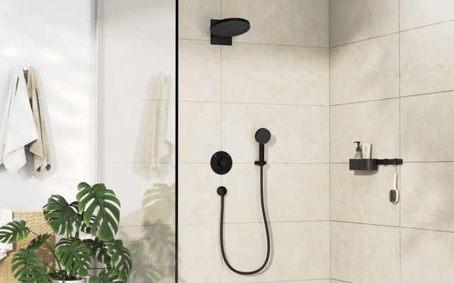 Hansgrohe Fertigset UP-Mischer DuoTurn S, 2 Verbraucher, Farbe schwarz Bild 5