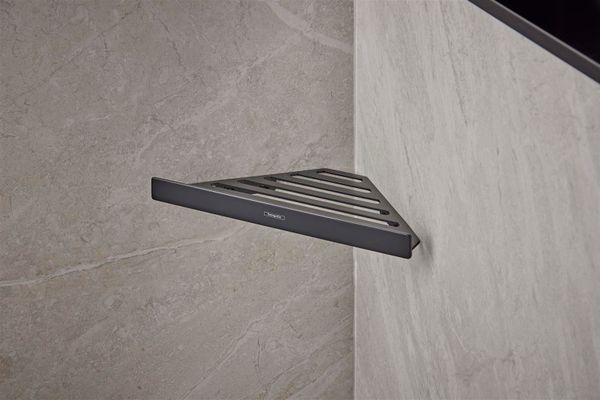 Hansgrohe Seifenkorb, 26 x 305 x 148 mm, Farbe schwarz Bild 2